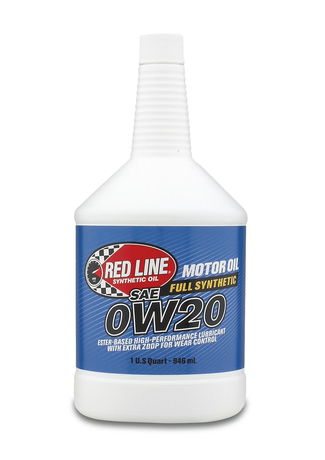Red Line Oil, SAE 0W-20, Fully Synthetic, 1 Quart Bottle, Single – 11804