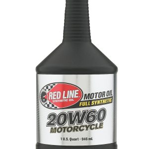 Red Line Oil, SAE 20W-60, Synthetic, 1 Quart Bottle, Single – 12604