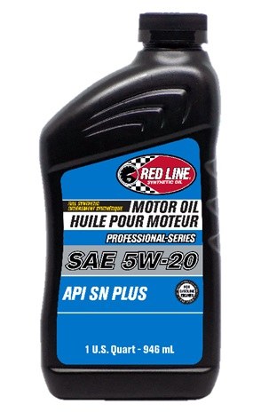 Red Line Oil, Professional Series, SAE 5W-20, Fully Synthetic, 1 Quart Bottle, Single – 12814