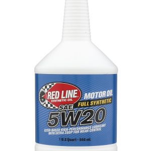 Red Line Oil, SAE 5W-20, Synthetic, 1 Quart Bottle, Single – 15204
