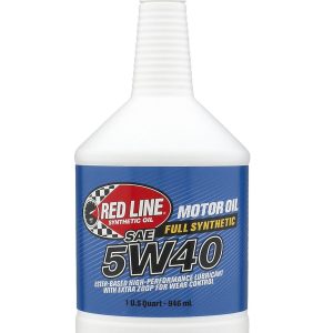 Red Line Oil, SAE 5W-40, Synthetic, 1 Quart Bottle, Single – 15404