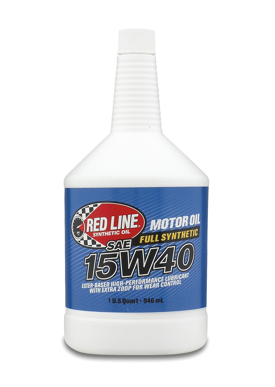 Red Line Oil, SAE 15W-40, Synthetic, 1 Quart Bottle, Single – 21404