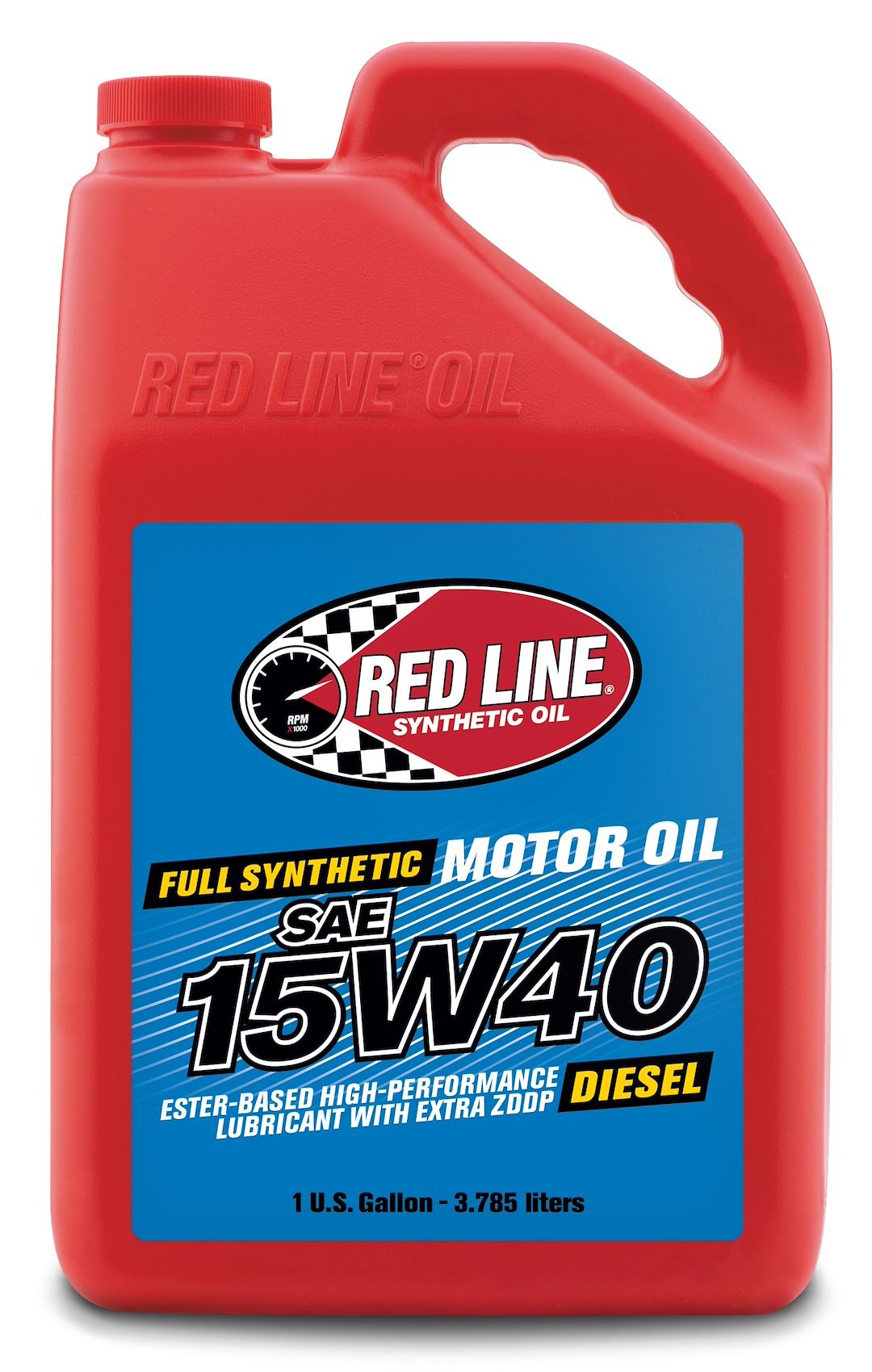 Red Line Oil, SAE 15W-40, Synthetic, 1 Gallon Jug, Single – 21405