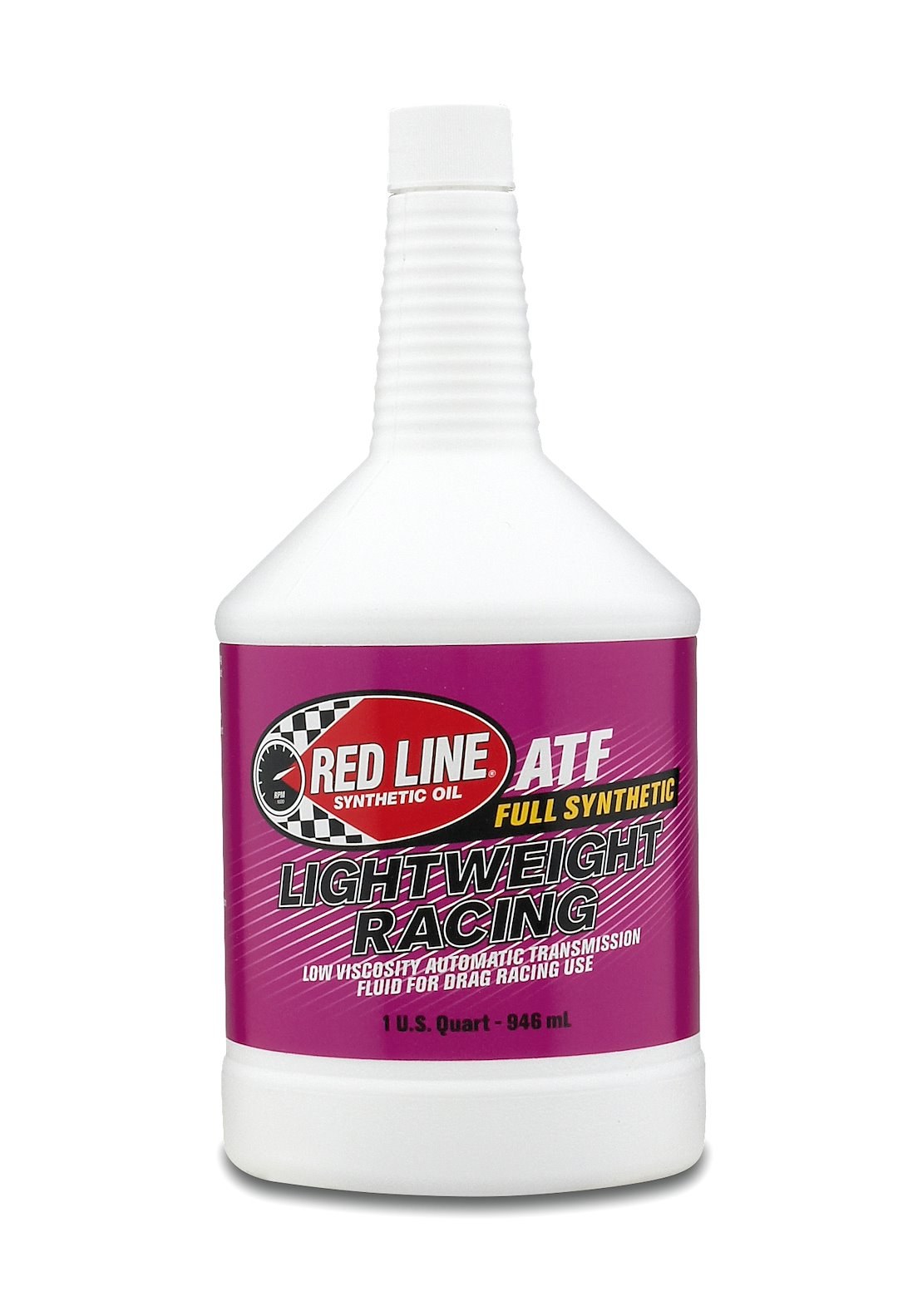 Red Line Auto Trans Fluid, Lightweight Racing ATF, Full Synthetic, 1 Quart Bottle, Single – 30314