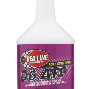 Red Line Auto Trans Fluid, D6 ATF, Full Synthetic, 1 Quart Bottle, Single – 30704
