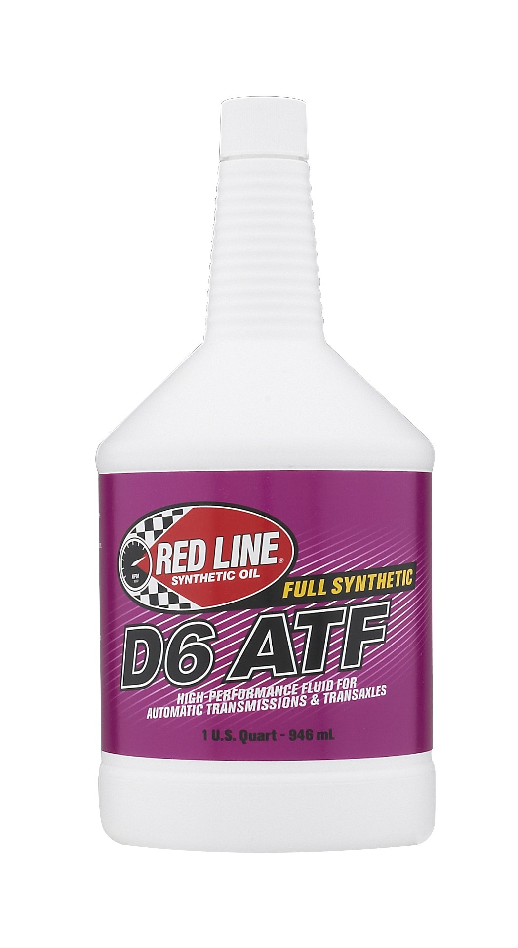 Red Line Auto Trans Fluid, D6 ATF, Full Synthetic, 1 Quart Bottle, Single – 30704