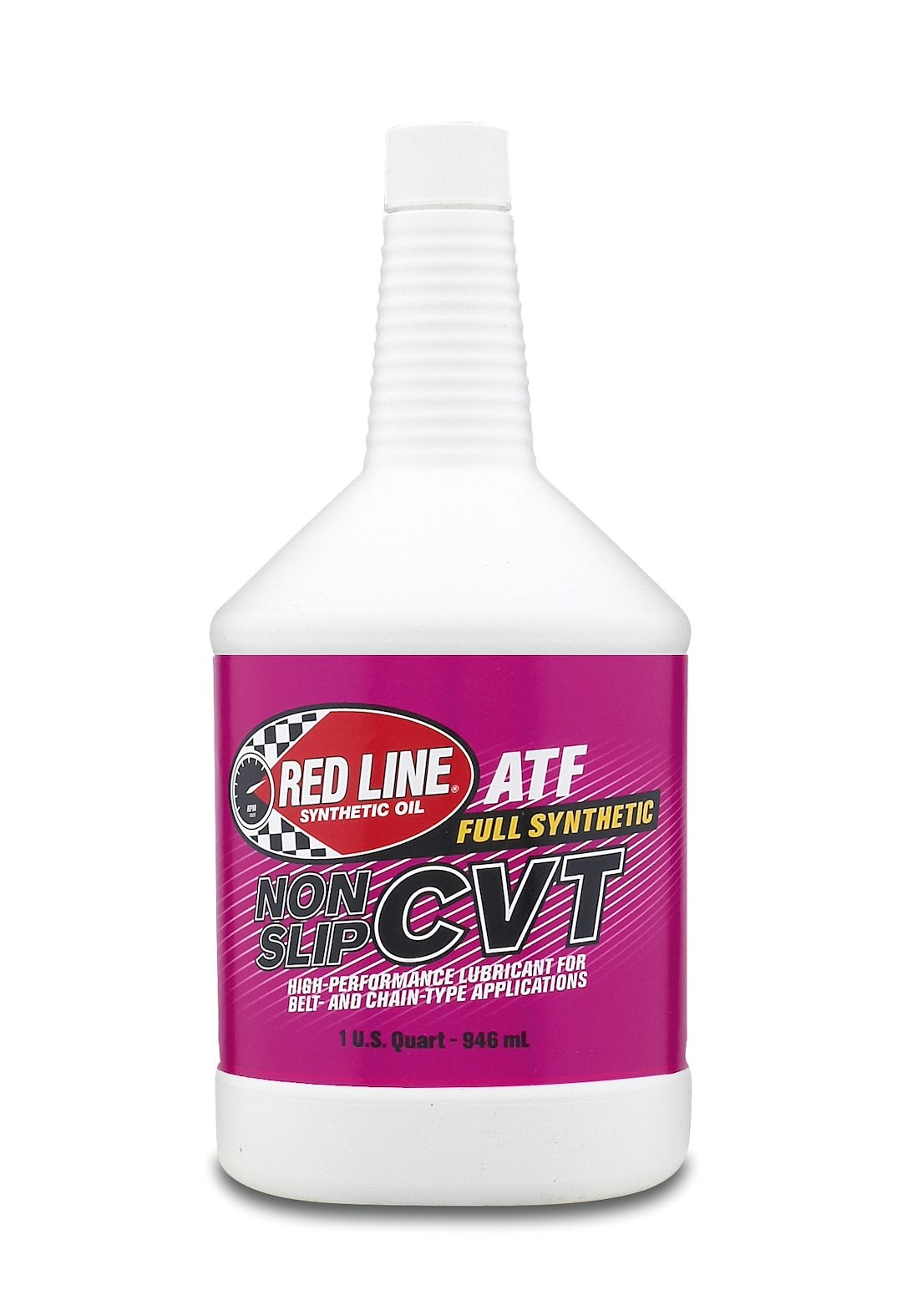 Red Line Auto Trans Fluid, Non-Slip Cvt, Full Synthetic, 1 Quart Bottle, Single – 30804