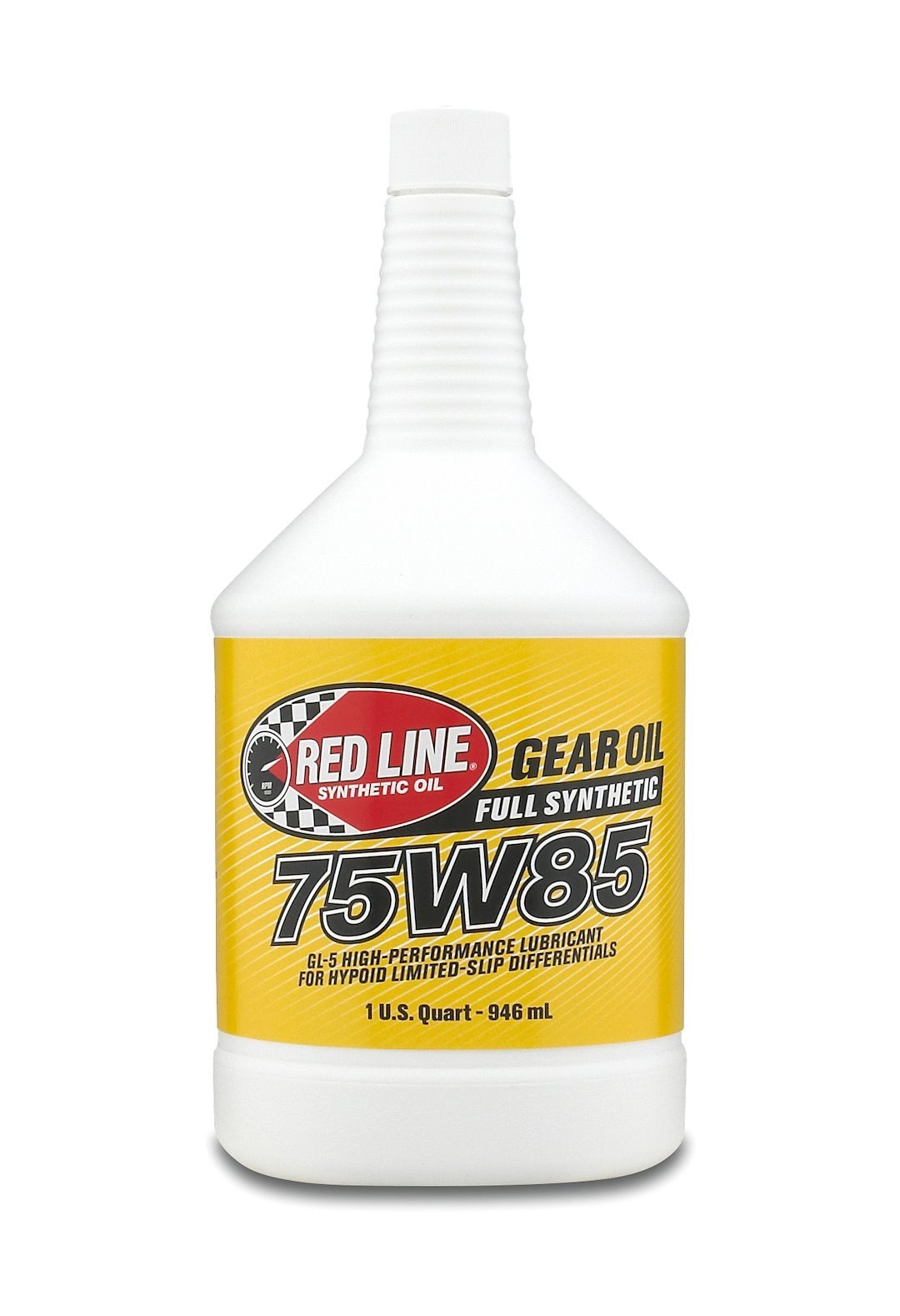 Red Line Gear Oil, Single, 1 Quart Bottle, 75W-85, Synthetic, GL-5 – 50104