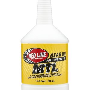 Red Line Gear Oil, Single, 1 Quart Bottle, 75W-80, Synthetic – 50204