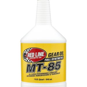 Red Line Gear Oil, Single, 1 Quart Bottle, 75W-85, Synthetic, GL-4 Gear Oil – 50504