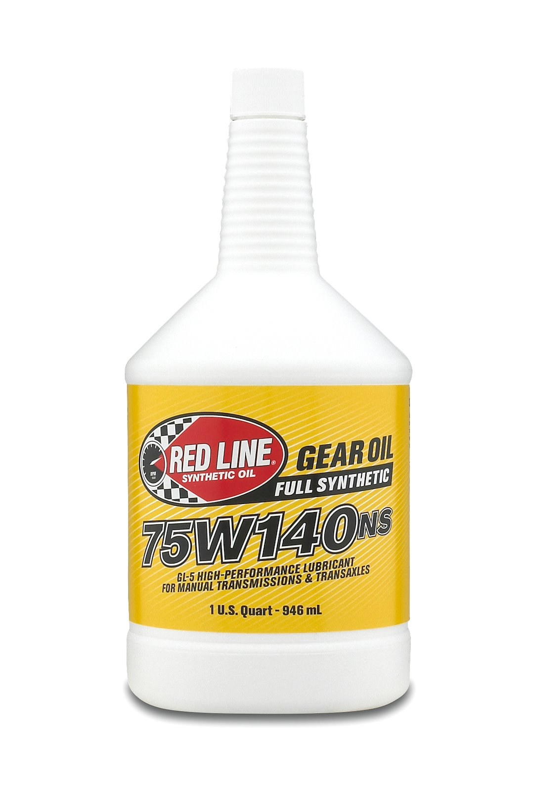 Red Line Gear Oil, Single, 1 Quart Bottle, 75W-140 Ns, Synthetic, GL-5 Gear Oil – 57104