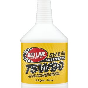 Red Line Gear Oil, Single, 1 Quart Bottle, 75W-90, Synthetic, GL-5 Gear Oil – 57904