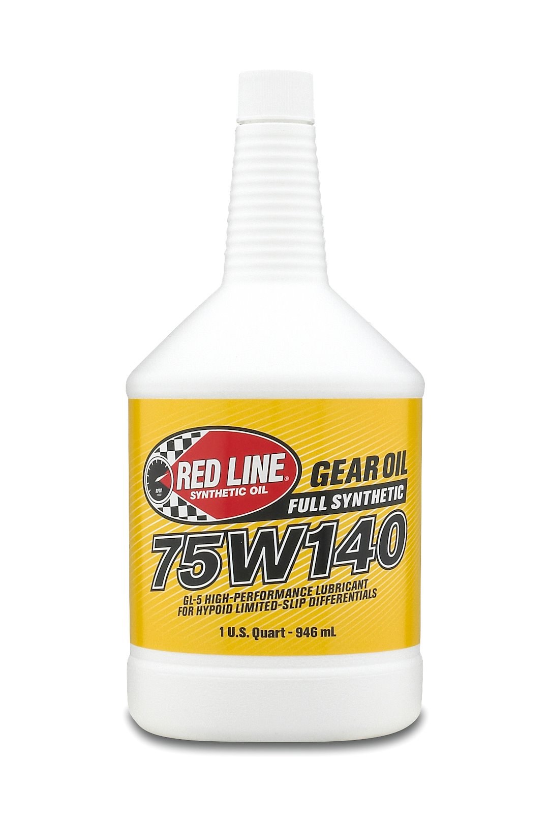 Red Line Gear Oil, Single, 1 Quart Bottle, 75W-140, Synthetic, GL-5 Gear Oil – 57914