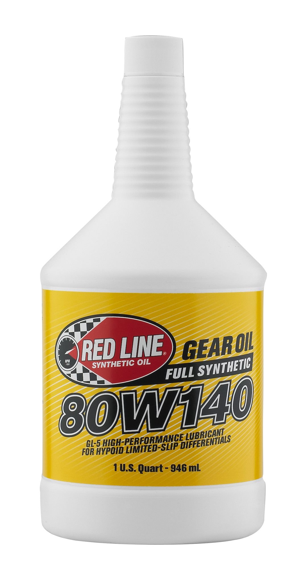 Red Line Gear Oil, Single, 1 Quart Bottle, 80W-140, Synthetic – 58104