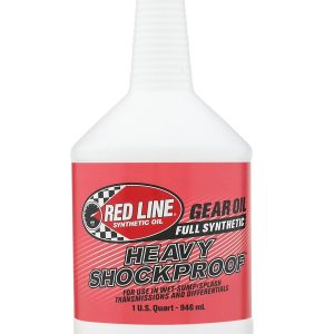 Red Line Gear Oil, Heavy Shockproof ®, Single, 1 Quart Bottle, Synthetic – 58204