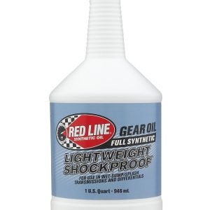 Red Line Gear Oil, Lightweight Shockproof ®, Single, 1 Quart Bottle, Synthetic – 58404