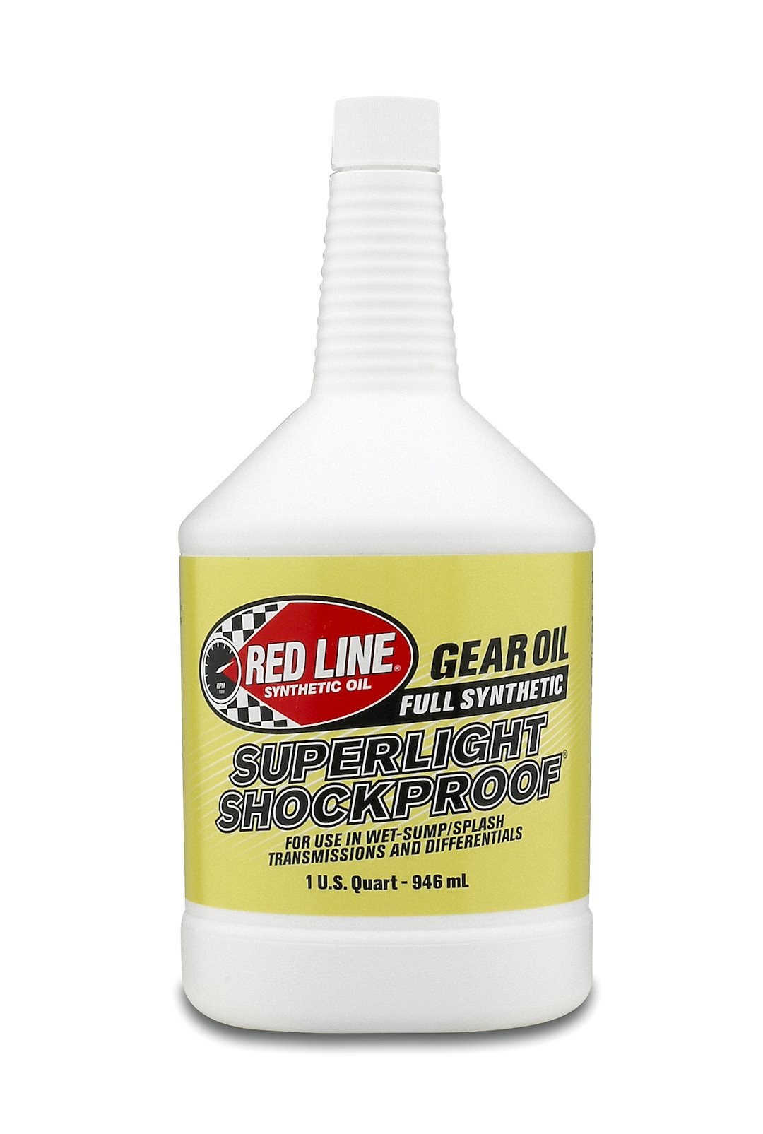 Red Line Gear Oil, Superlight Shockproof ®, Single, 1 Quart Bottle, Synthetic – 58504