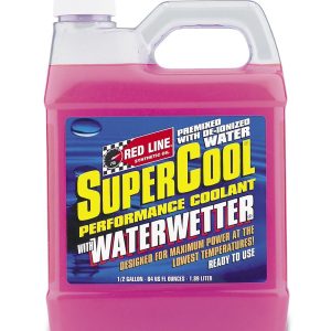 Red Line Coolant Additive, Supercool with Waterwetter ®, Used with Anti-Freeze and Water, For Motorcycles/ Atvs/ Karts, 64 Ounce Can, Single – 80205