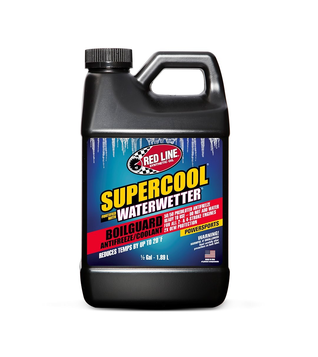 Red Line Engine Coolant, Supercool ®, Boilguard, 0.5 Gallon Jug, Single – 81245