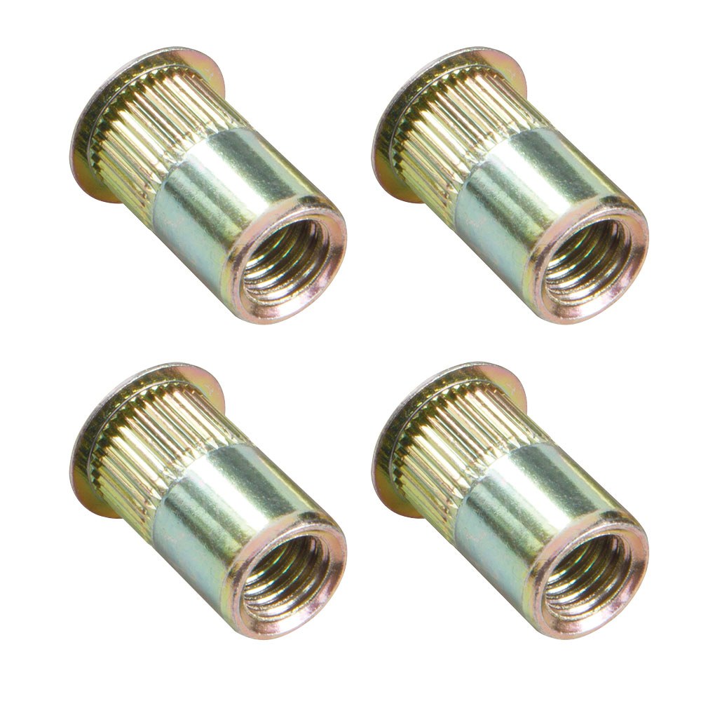 Reese Weight Distribution Hitch Hardware, Dual Cam Rivet Nuts for Use on Tubular Frames, Pack of 4 – 58507
