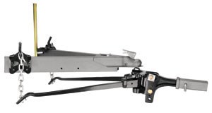 Reese Weight Distribution Hitch, Heavy Duty, Trunnion Bar, 1200 Pound Tongue Weight, 12000 Pound Gross Trailer Weight, With Shank – 66542
