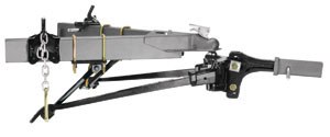 Reese Weight Distribution Hitch, Heavy Duty, Trunnion Bar, 1200 Pound Tongue Weight, 12000 Pound Gross Trailer Weight, With Shank – 66542