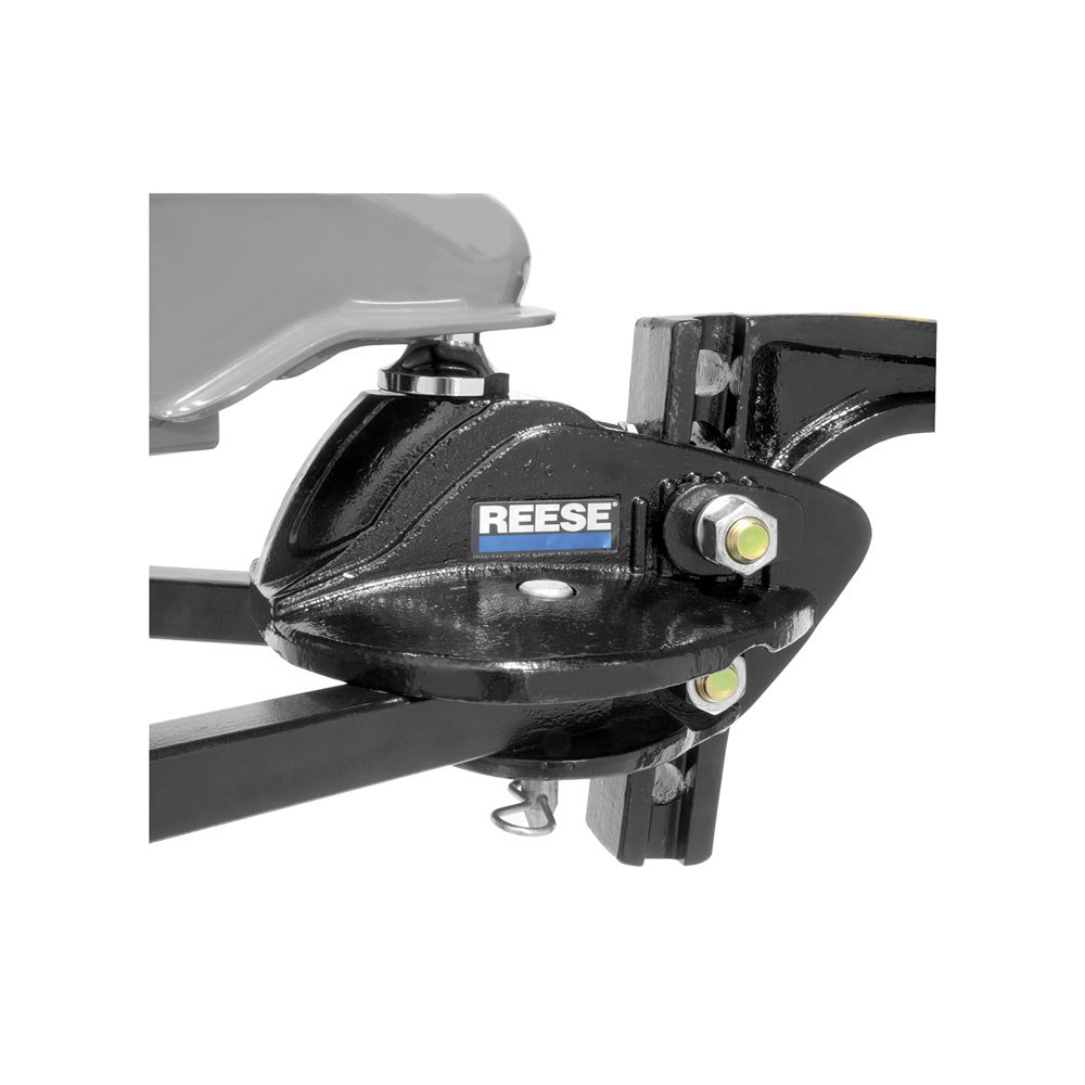 Reese Weight Distribution Hitch, Steadi-Flex ™, Trunion Bar, 1400 Pound Tongue Weight, 14000 Pound Gross Trailer Weight, With Shank – 66561