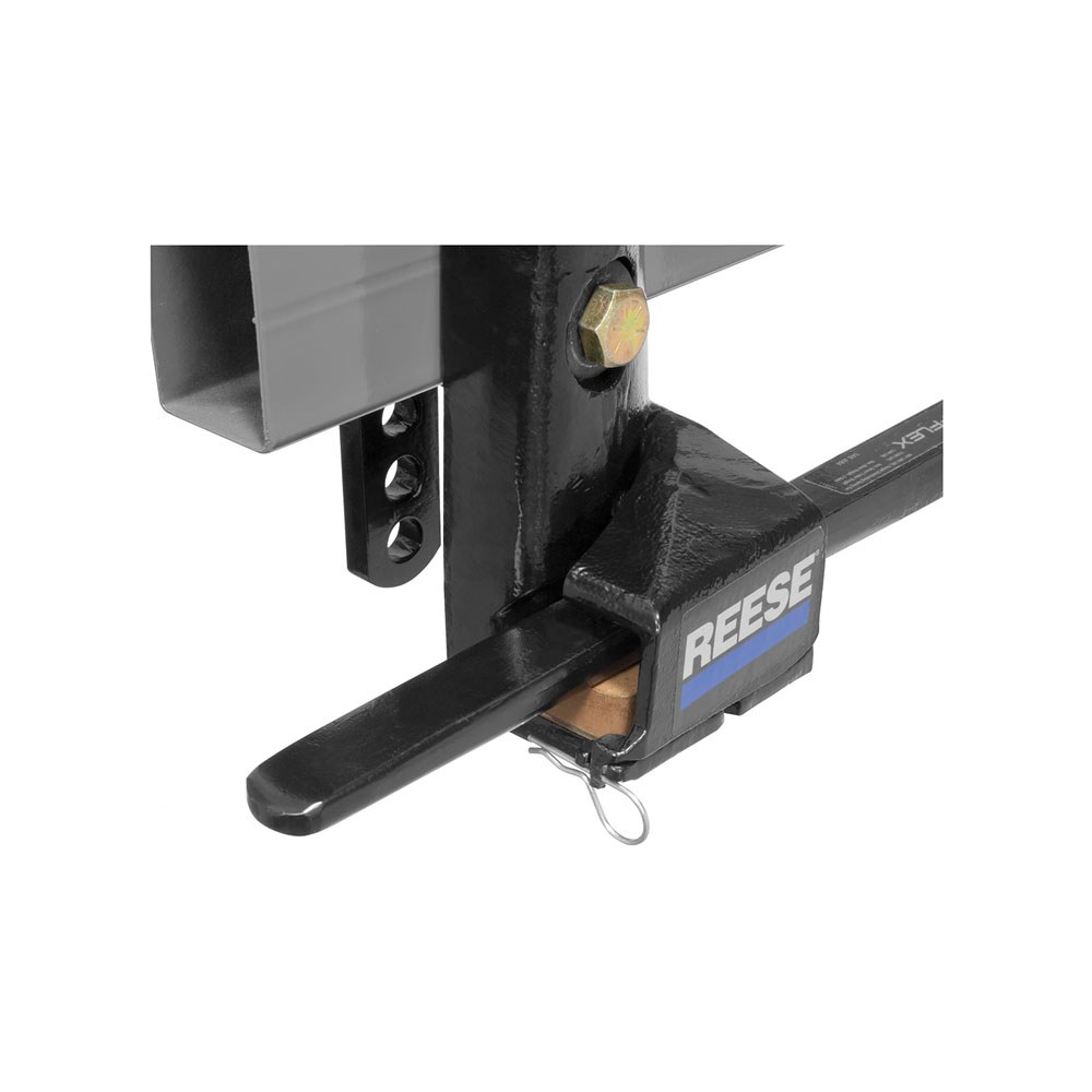Reese Weight Distribution Hitch, Steadi-Flex ™, Trunion Bar, 1400 Pound Tongue Weight, 14000 Pound Gross Trailer Weight, With Shank – 66561
