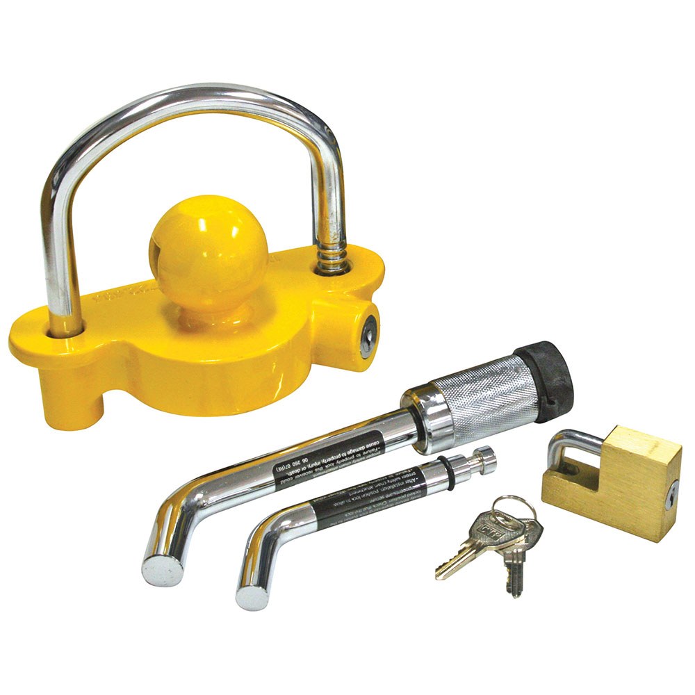 Reese Trailer Hitch Accessory Kit, Towpower, Includes Tongue Lock/ Coupler Lock/ Ball Mount Lock – 7014700
