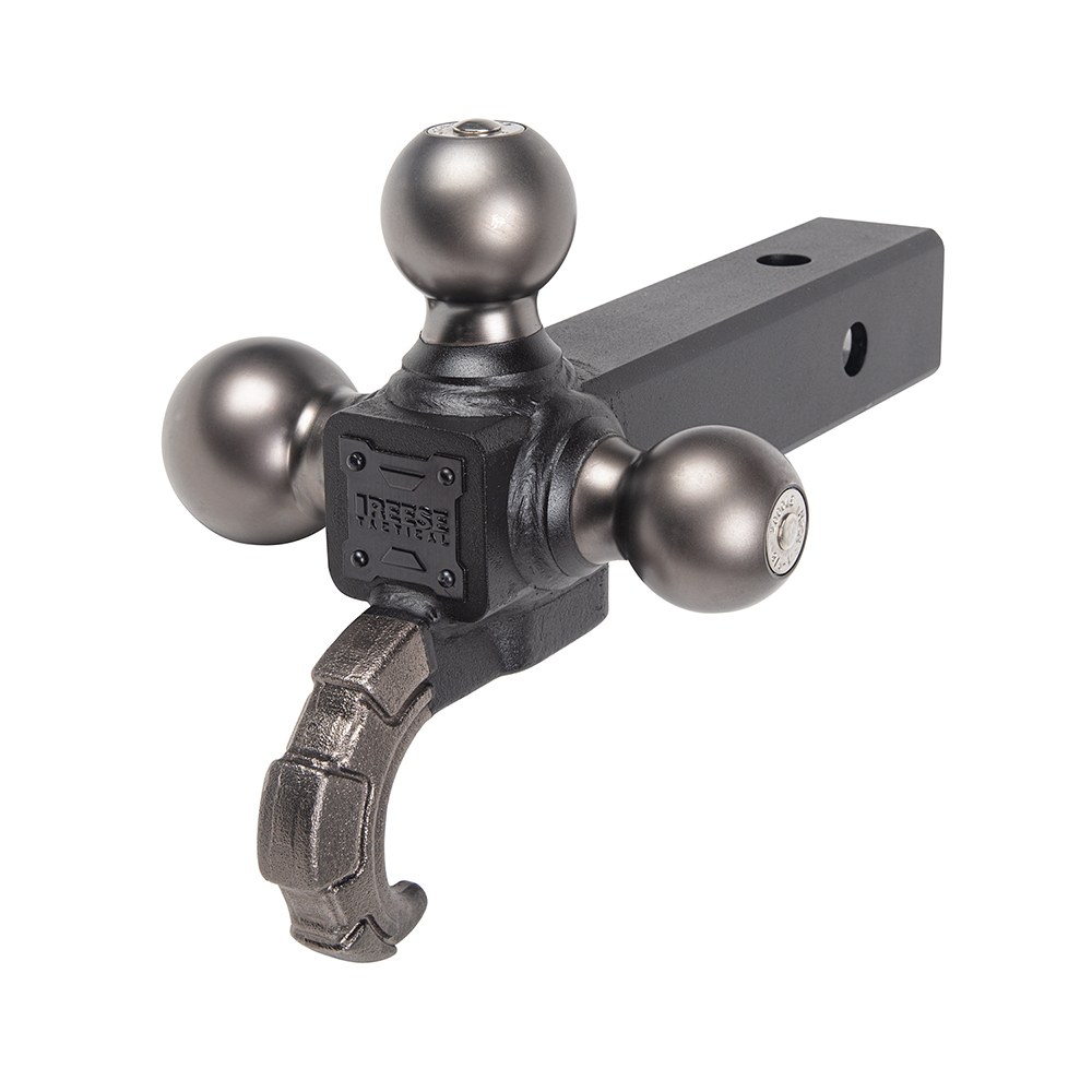 Reese Trailer Hitch Ball Mount, Class IV, Fits 2 Inch Receiver, 8 Inch Shank Length – 7095620