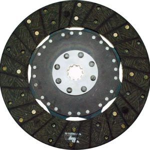 Ram Clutch Disc, 300 Series, Single Disc, Full Face Design, 10-1/2 Inch Disc Diameter, 1-1/8 Inch X 10 Spline Input Shaft, Solid Hub – 251