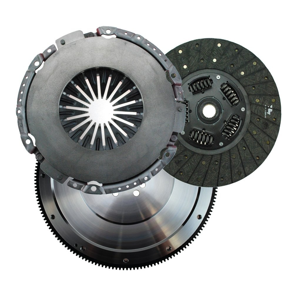 Ram Clutch Set, Hdx, 12 Inch Clutch Diameter, 1-1/8 X 26 Spline Input Shaft, Diaphragm, 6 Spring Helix Hub, 6 Bolt Steel Flywheel – 25-831