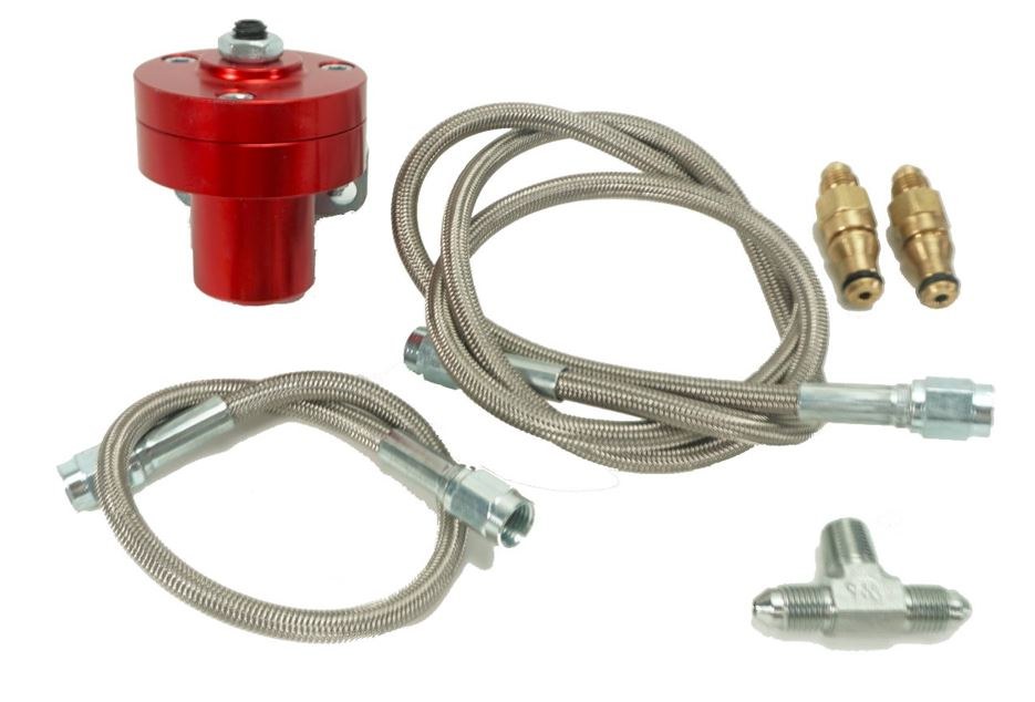 Ram Clutch Hydraulic Pedal Adjuster, Use for Adjusting the Pedal Height Downward, With Mounting Bracket/ Feed Line Kit/ Adapters – 78305