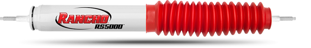 Rancho Steering Stabilizer, Single, Mounts to OE Locations Based on Application – RS5402
