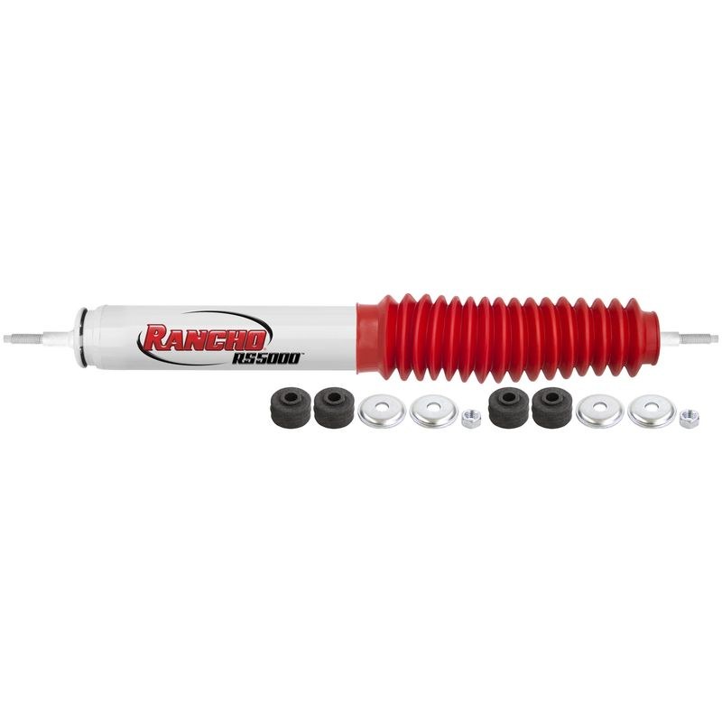 Rancho Steering Stabilizer, Single, Mounts to OE Locations Based on Application – RS5402