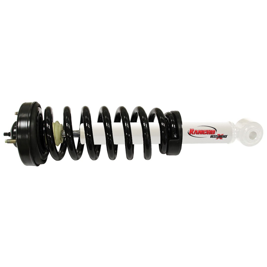 Rancho Shock Absorber, RS55000X, Nitrogen Gas Charged, Non Adjustable Valving, Without Shock Boots, With Coil Spring, Single – RS551804