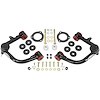 Rancho Control Arm, Tubular, Non Adjustable, Black, Steel, Set of 2 – RS64901