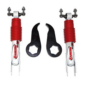 Rancho Leveling Kit Suspension, Suspension Leveling Kit with RS5000 ™ Shocks, 2 to 2 1/2 Inch Front Level, Torsion Key – RS66351R5