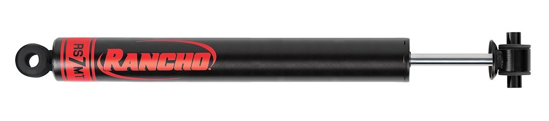 Rancho Shock Absorber, RS7000MT ™, Nitrogen Gas Charged Mono Tube, Non Adjustable, With Shock Boots, Single – RS77066