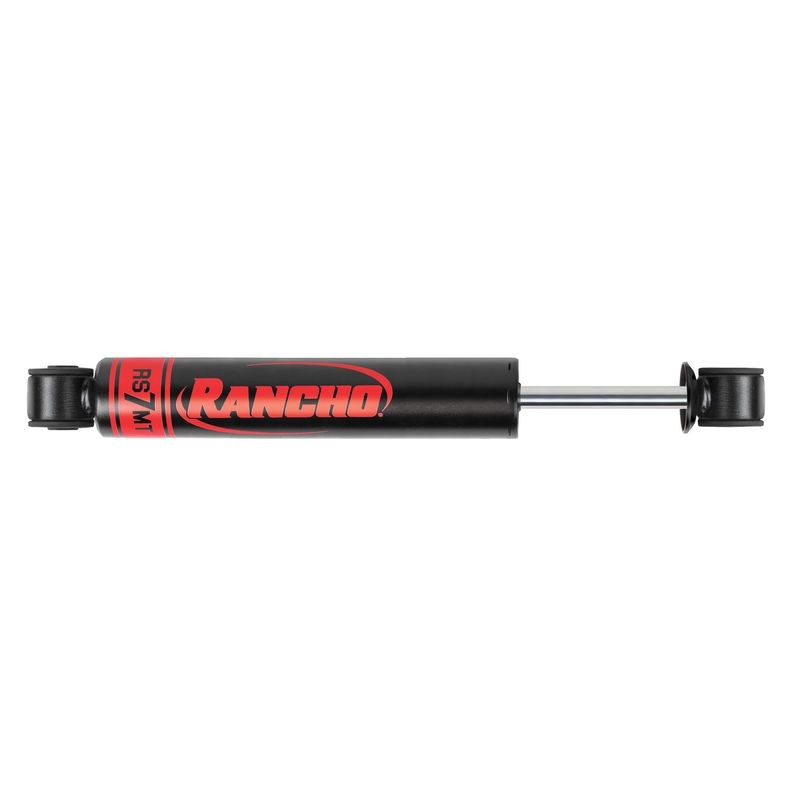 Rancho Steering Stabilizer, RS7000MT ™, Single, Without Brackets/ Without Hardware, Black, Mounts to OE Locations – RS77407