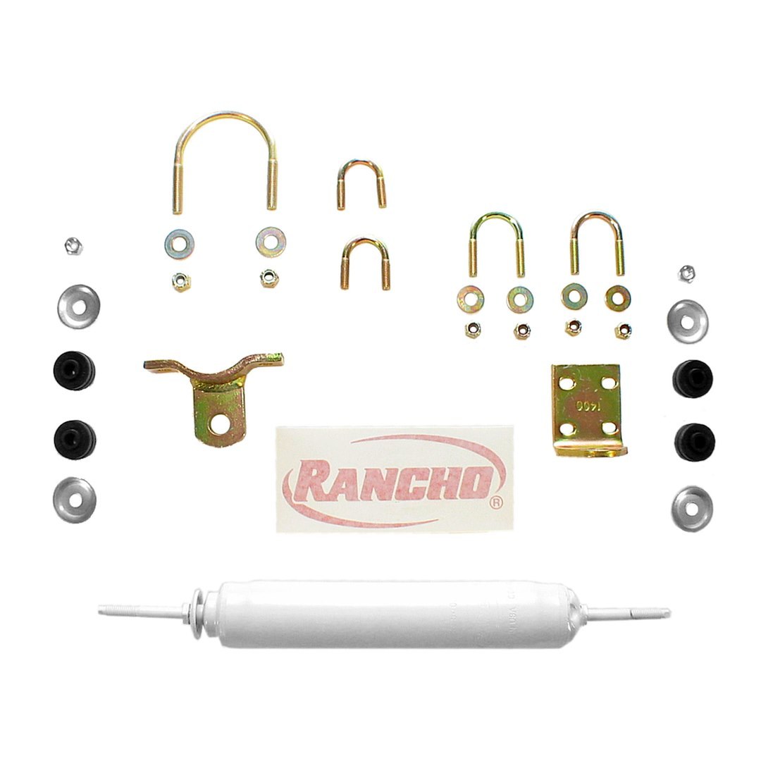 Rancho Steering Stabilizer, Steering Stabilizer Kit, Steel, Single – RS97345