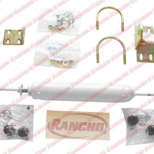 Rancho Steering Stabilizer, Steering Stabilizer Kit, Steel, Single – RS97355