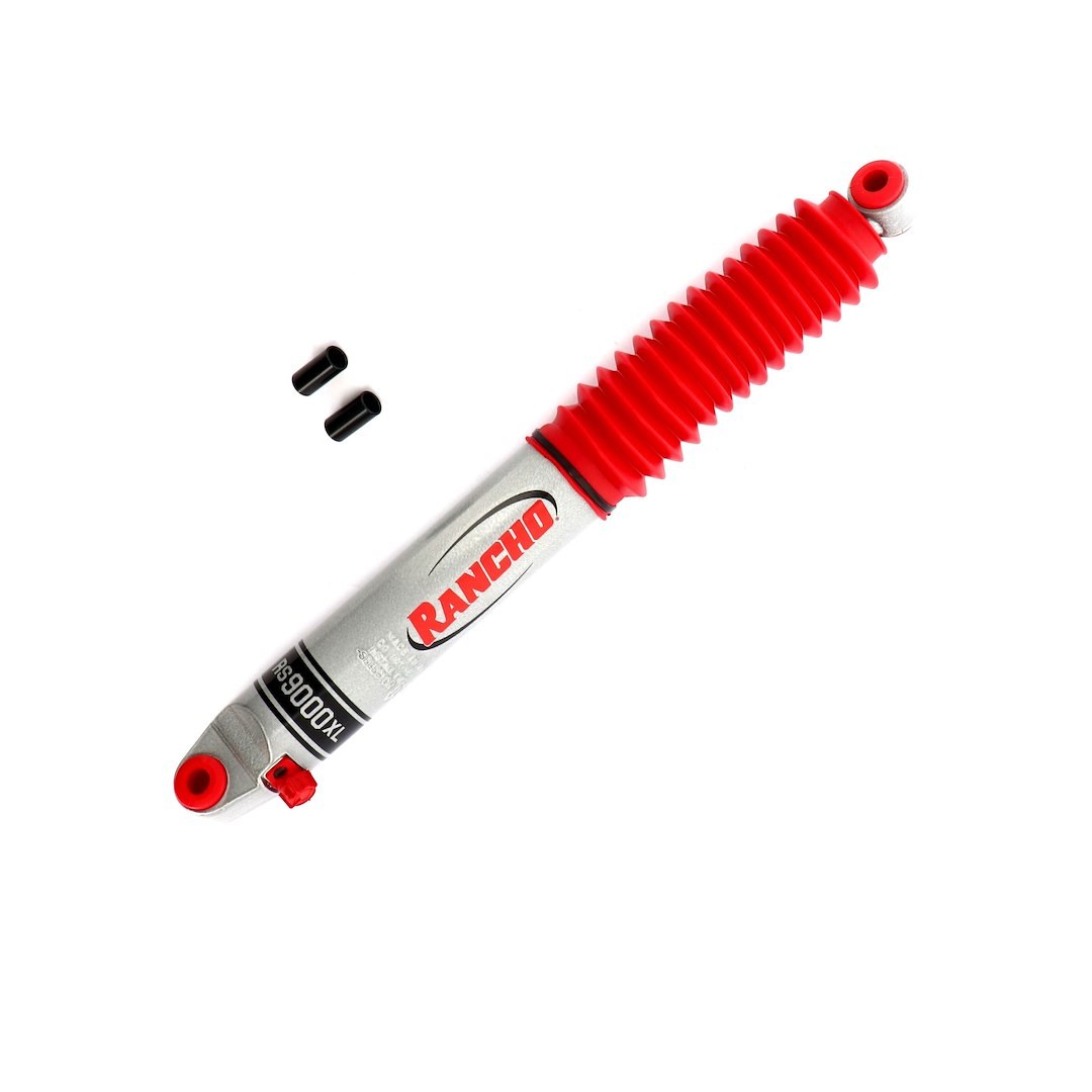 Rancho Shock Absorber, RS9000XL, Nitrogen Gas Charged, Adjustable Valving, With Shock Boots, Single – RS994113