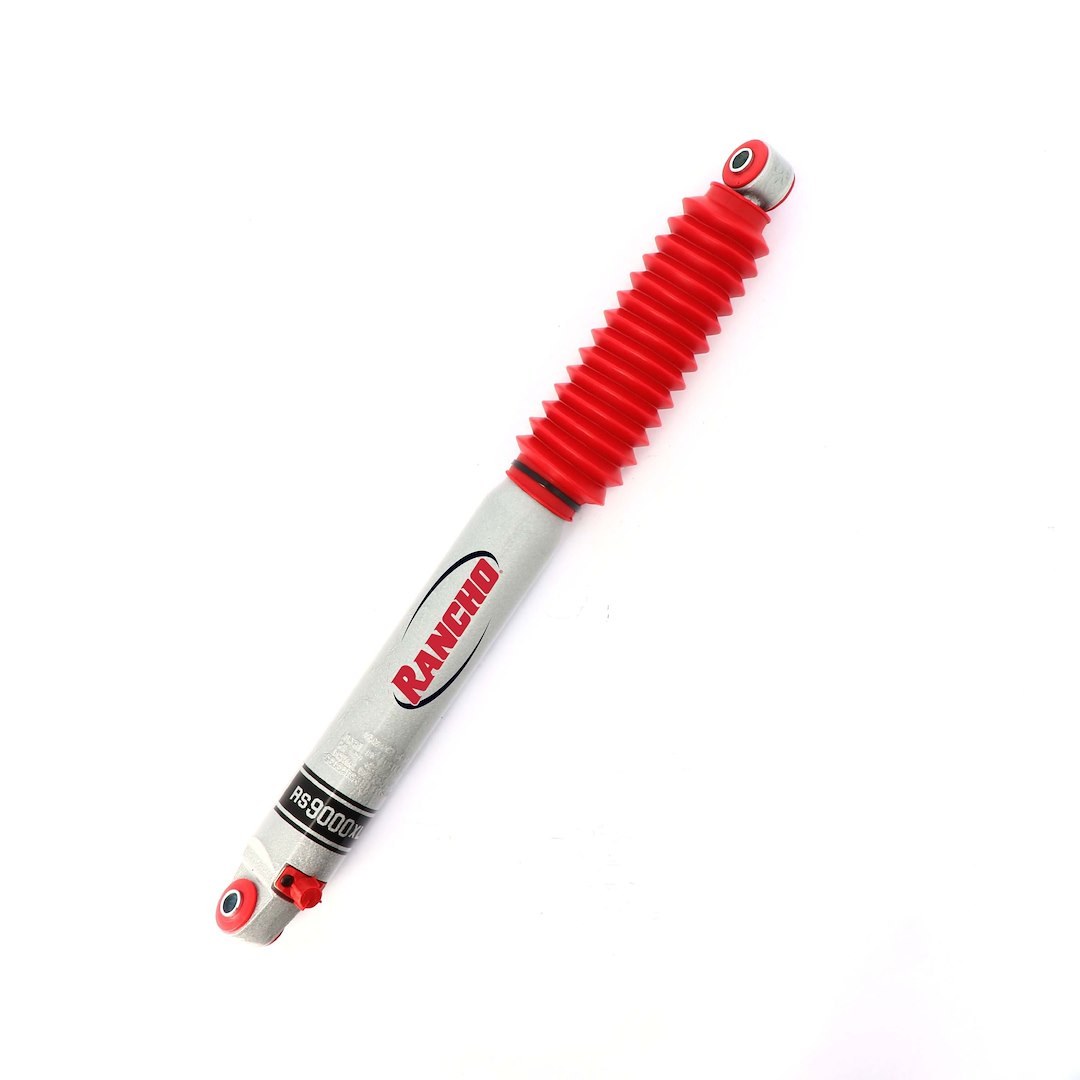 Rancho Shock Absorber, RS9000XL ™, Nitrogen Gas Charged, Adjustable Valving, With Shock Boots, Single – RS994286