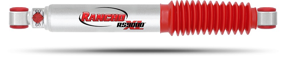 Rancho Shock Absorber, Rs 9000XL ™, Nitrogen Gas Charged, Ride Height Adjustable, With Shock Boots, Single – RS999001