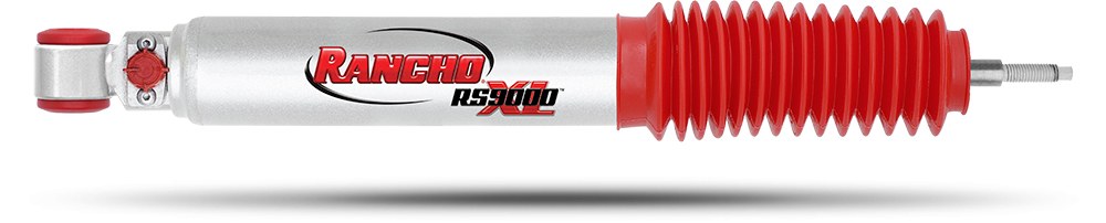 Rancho Shock Absorber, Rs 9000XL ™, Nitrogen Gas Charged, Adjustable Valving, With Shock Boots, Single – RS999115