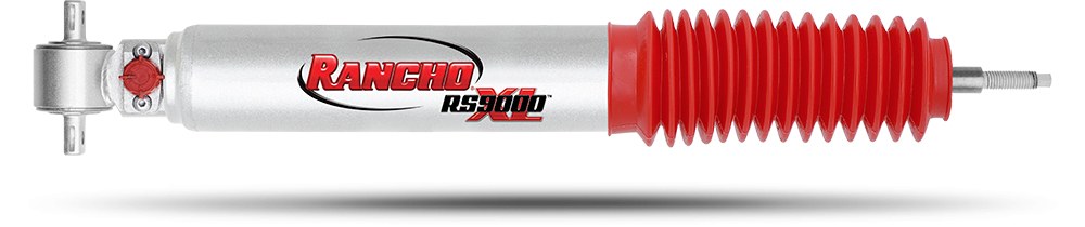 Rancho Shock Absorber, Rs 9000XL ™, Nitrogen Gas Charged, Adjustable Valving, With Shock Boots, Single – RS999239