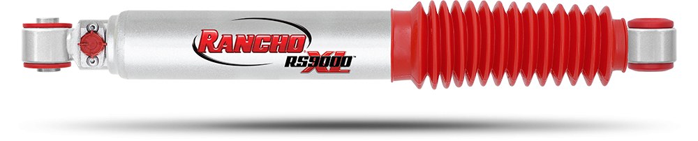 Rancho Shock Absorber, Rs 9000XL ™, Nitrogen Gas Charged, Adjustable Valving, With Shock Boots, Single – RS999261