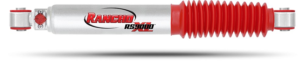 Rancho Shock Absorber, Rs 9000XL ™, Nitrogen Gas Charged, Adjustable Valving, With Shock Boots, Single – RS999286