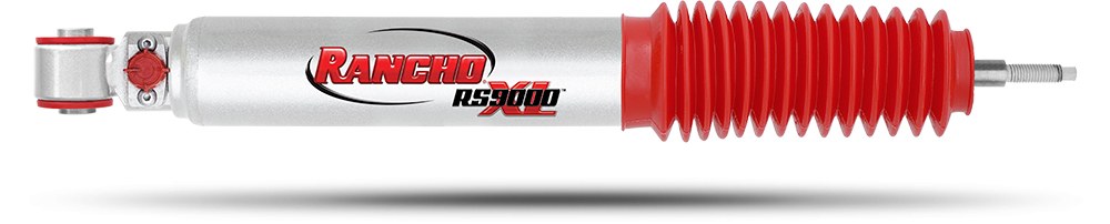 Rancho Shock Absorber, Rs 9000XL ™, Nitrogen Gas Charged, Adjustable Valving, With Shock Boots, Single – RS999288